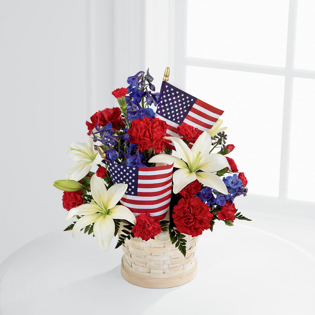 American Glory Bouquet – ALMENDRO'S FLOWER, Kissimmee FL