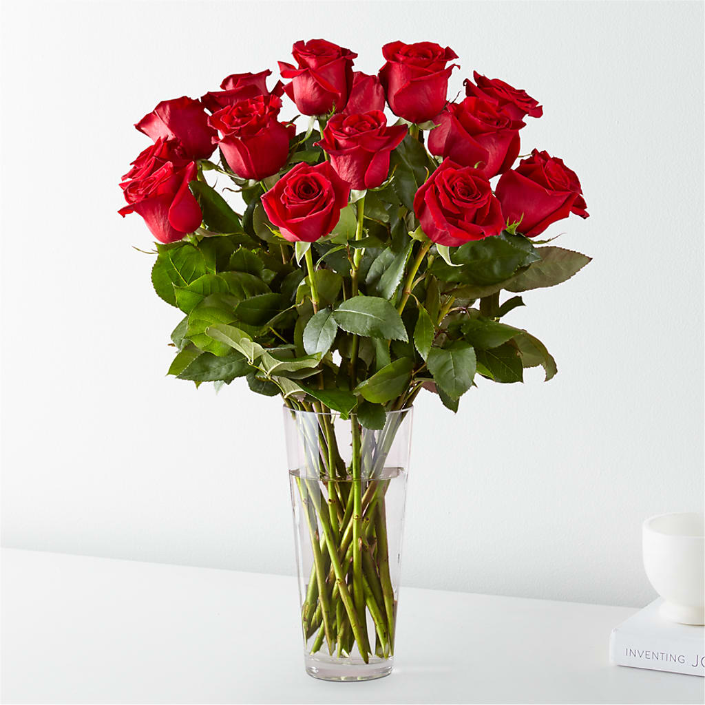 Long Stem Red Rose Bouquet – ALMENDRO'S FLOWER, Kissimmee FL