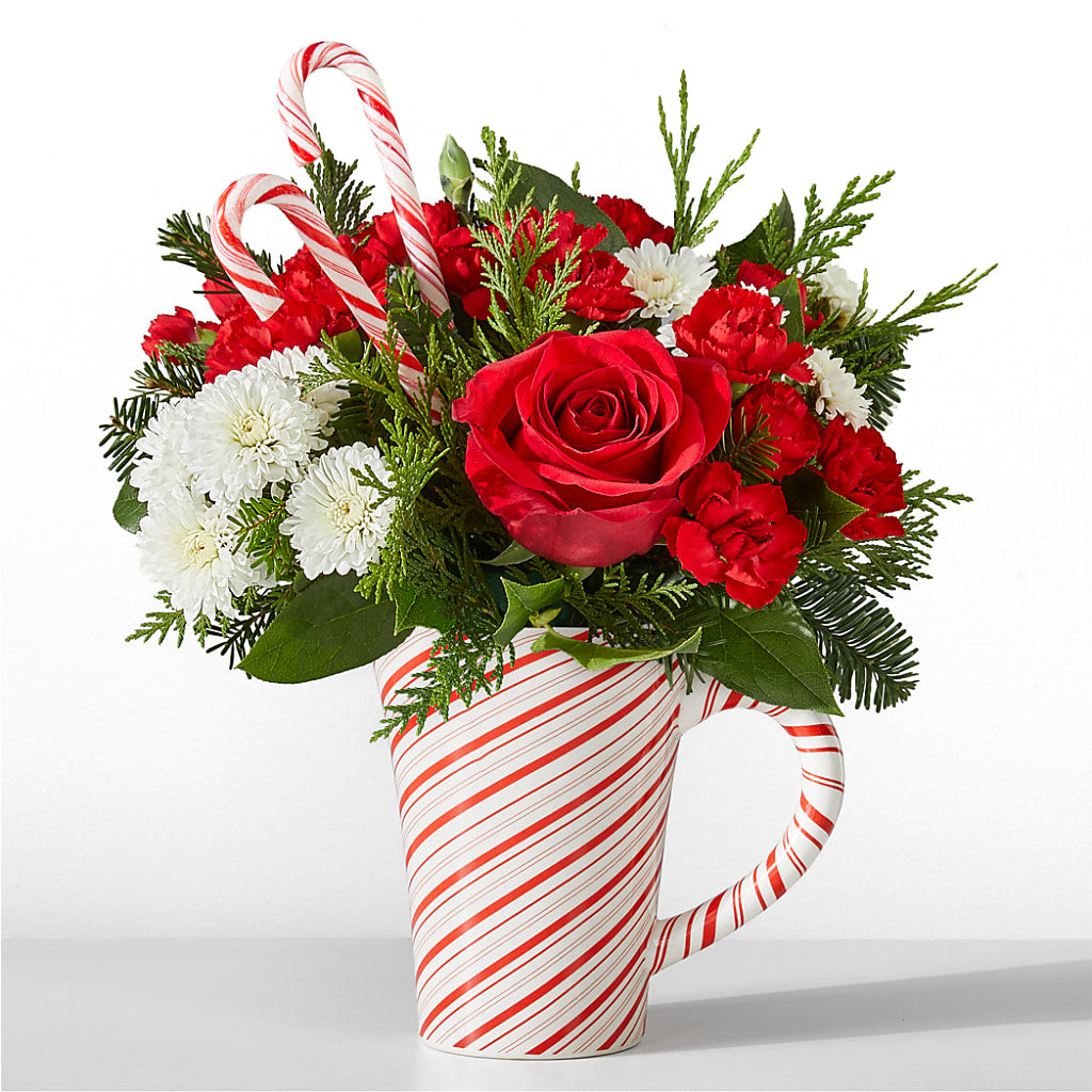 Peppermint Swirl Mug – ALMENDRO'S FLOWER, Kissimmee FL