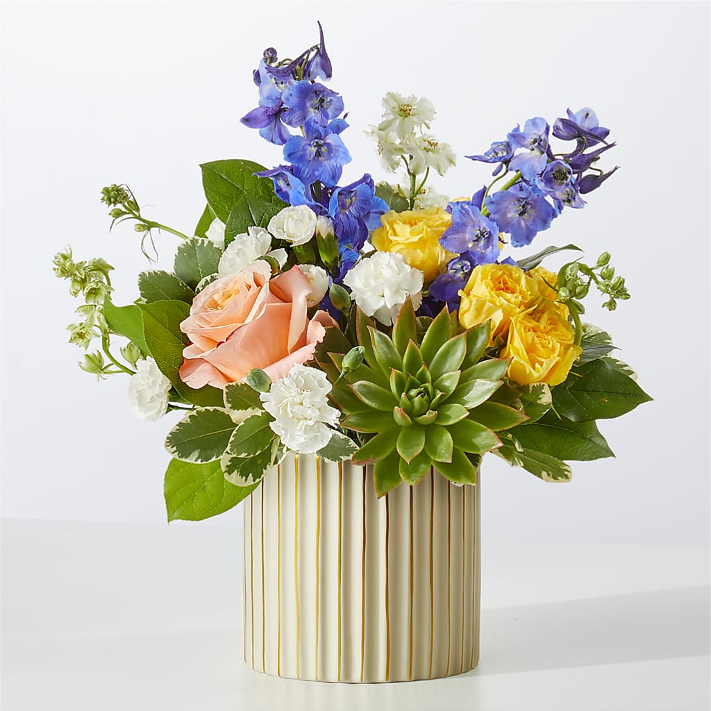 Cobalt Reverie Bouquet – ALMENDRO'S FLOWER, Kissimmee FL