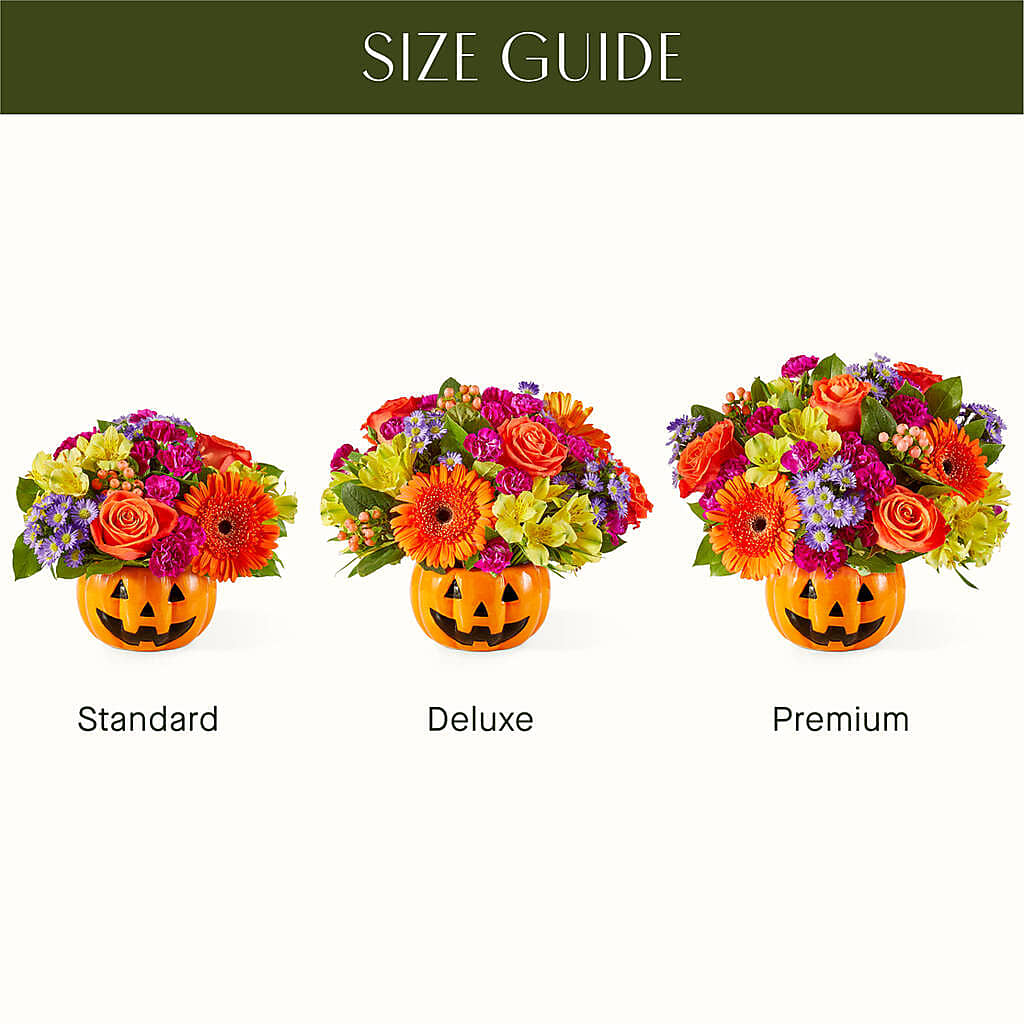 Tricks & Treats Pumpkin – ALMENDRO'S FLOWER, Kissimmee FL