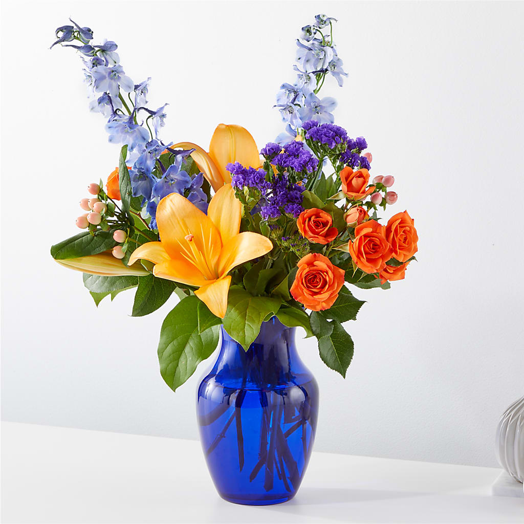 Radiant Citrus Bouquet – ALMENDRO'S FLOWER, Kissimmee FL