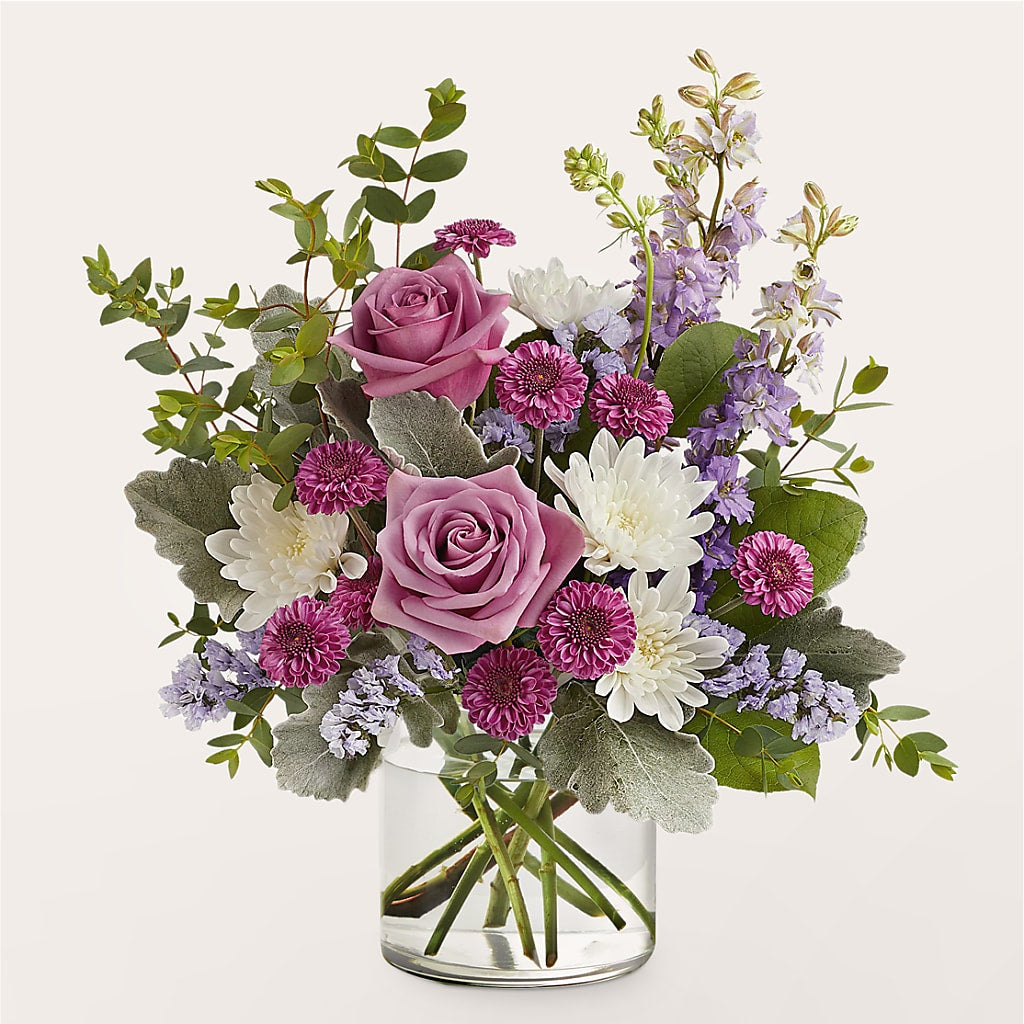 Violet Frost Bouquet – ALMENDRO'S FLOWER, Kissimmee FL