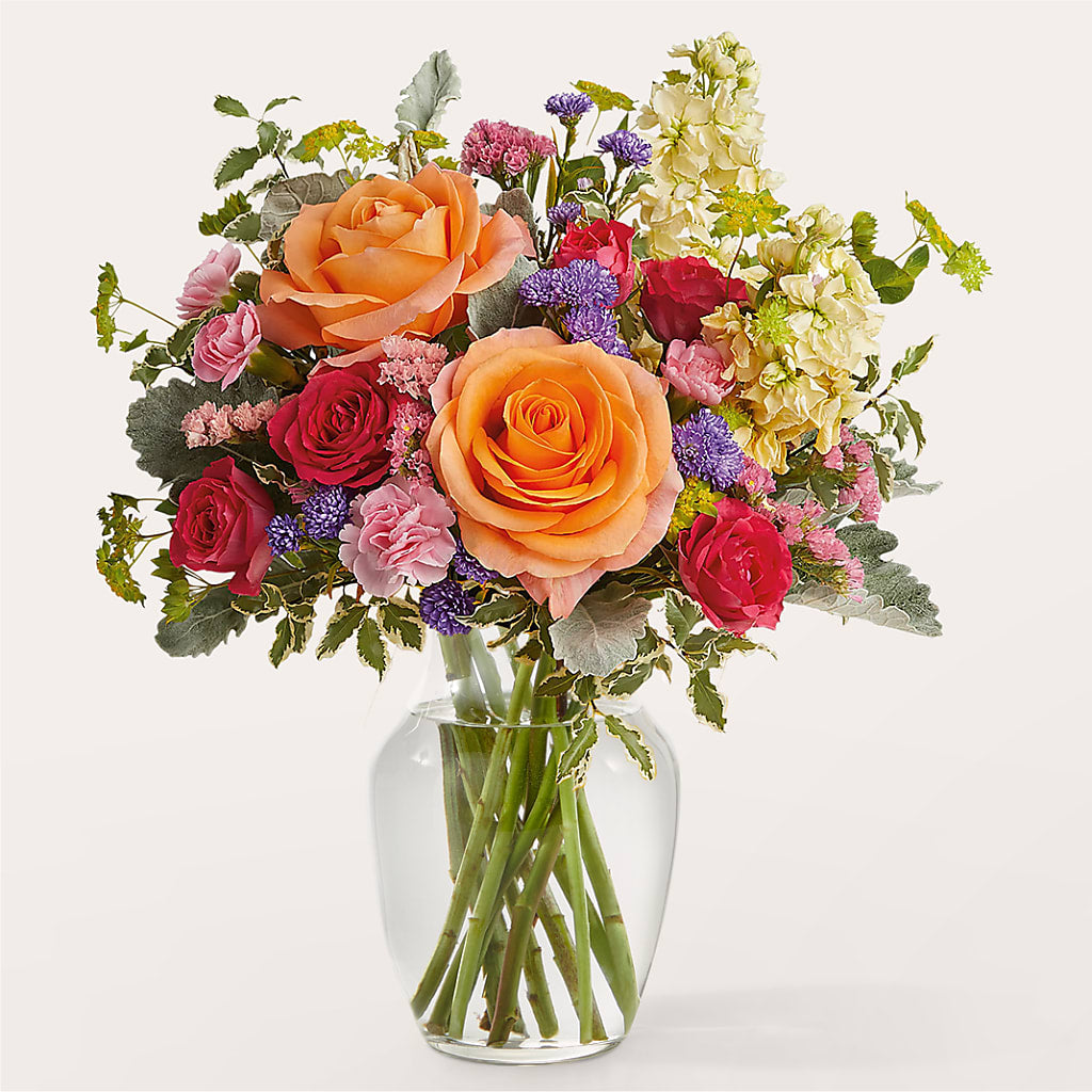 Tangerine Tango Bouquet – ALMENDRO'S FLOWER, Kissimmee FL