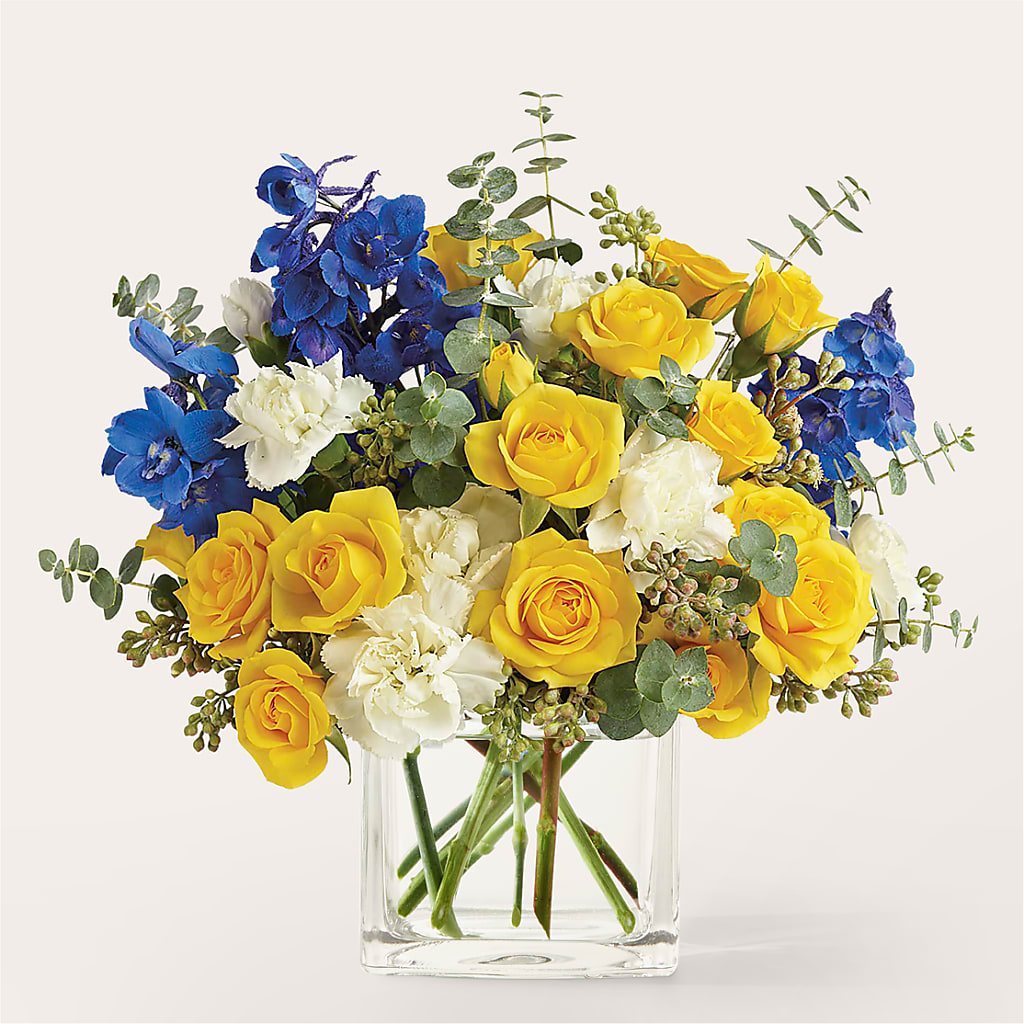 Sparkling Citrine Bouquet – ALMENDRO'S FLOWER, Kissimmee FL