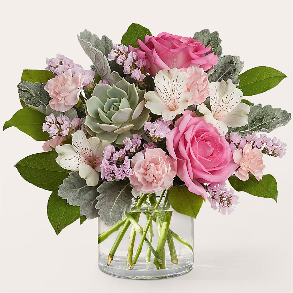 Dusty Rose Bouquet – ALMENDRO'S FLOWER, Kissimmee FL