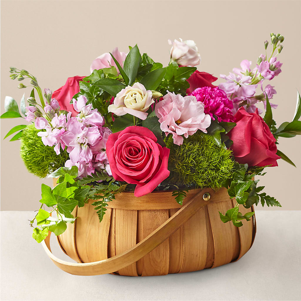 Radiance in Bloom Basket – ALMENDRO'S FLOWER, Kissimmee FL
