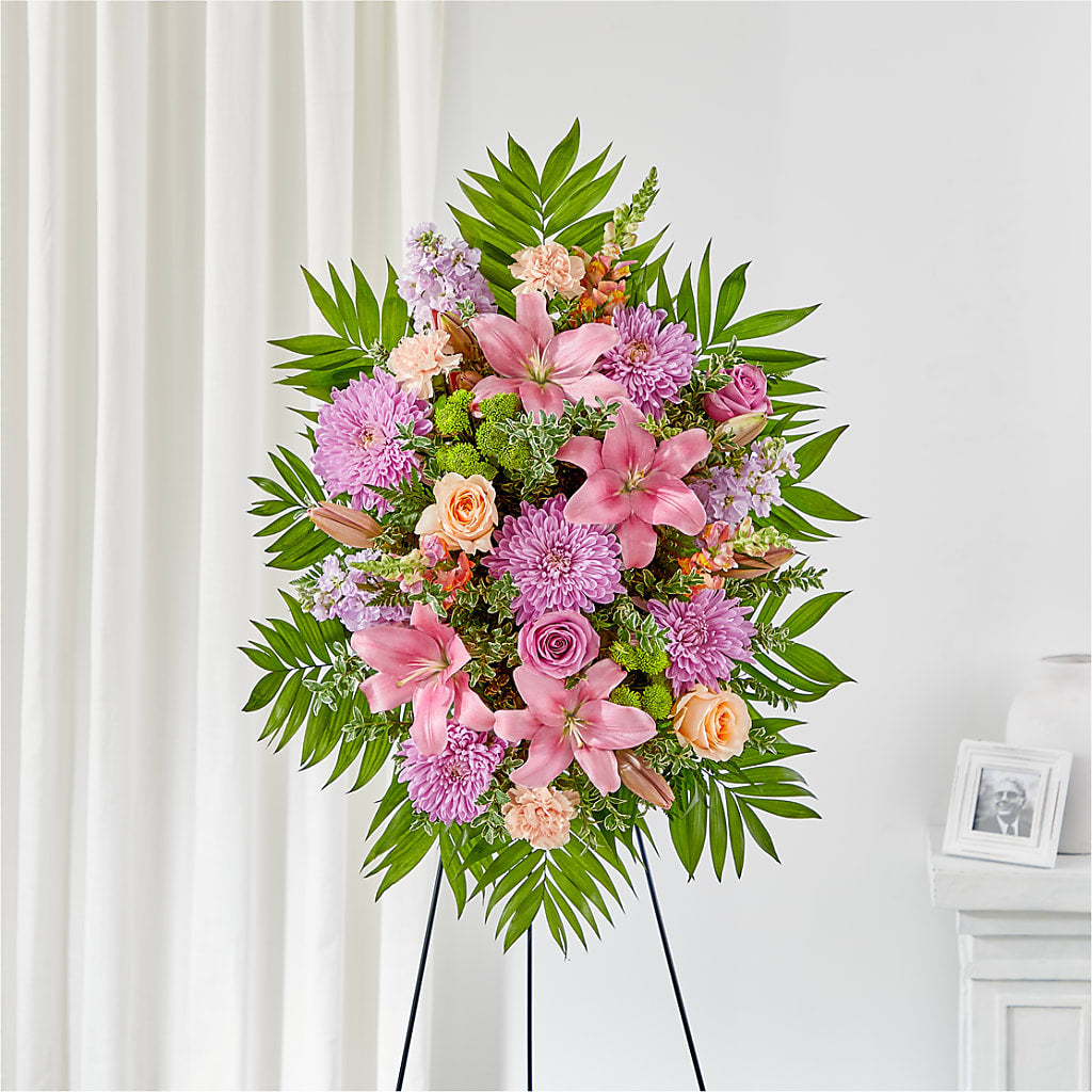 Love & Light Standing Spray – ALMENDRO'S FLOWER, Kissimmee FL