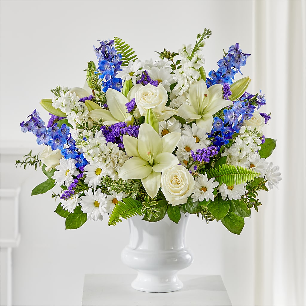 Expressions of Hope Urn Arrangement – ALMENDRO'S FLOWER, Kissimmee FL
