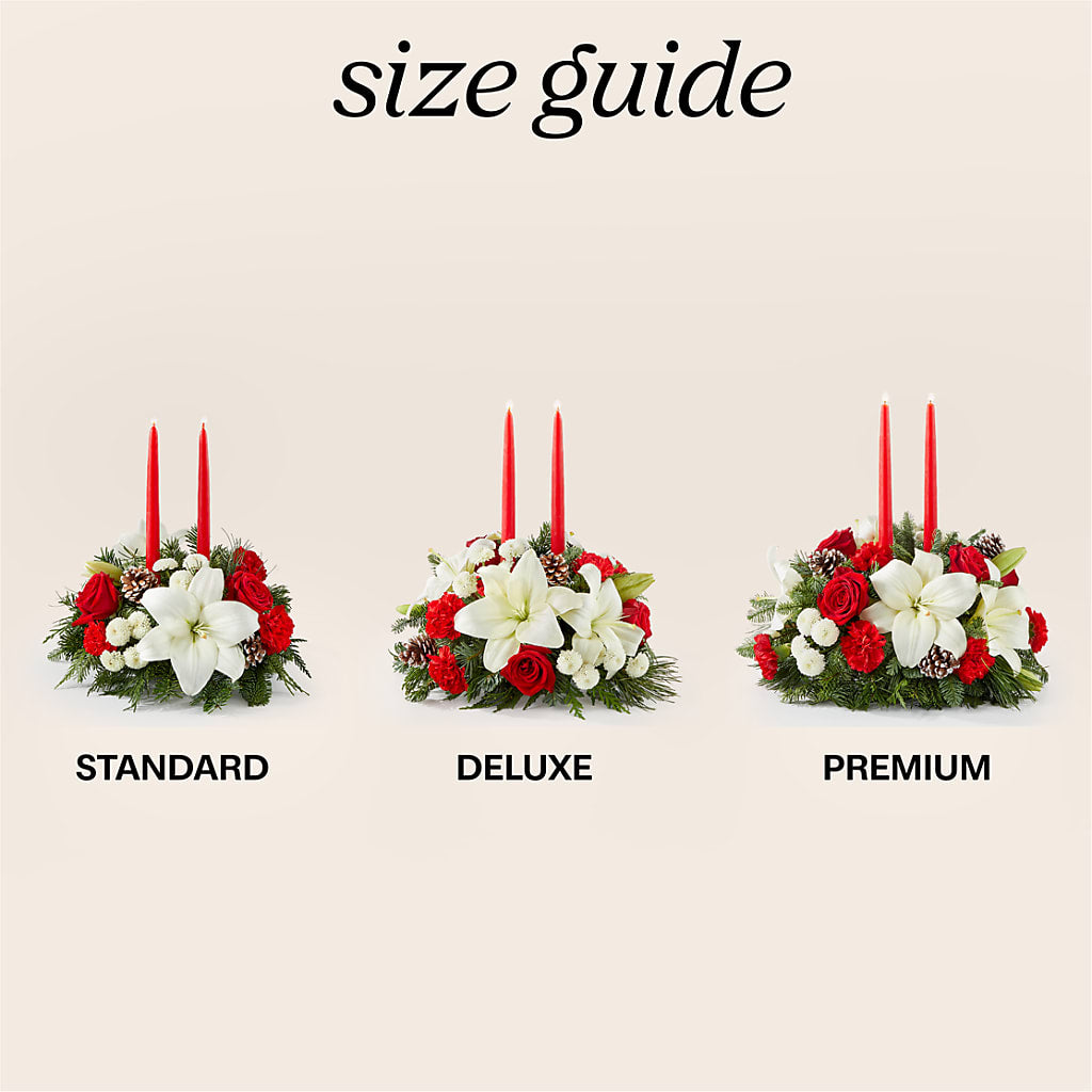 Seasonal Festivities Centerpiece – ALMENDRO'S FLOWER, Kissimmee FL