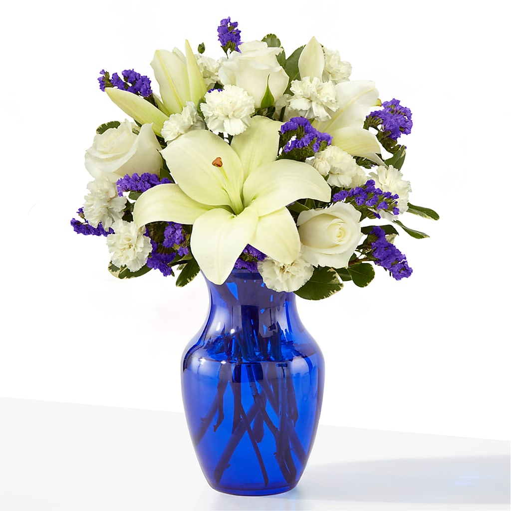 Sapphire Rush Bouquet – ALMENDRO'S FLOWER, Kissimmee FL