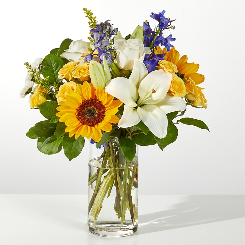 Wonderfully Sunny Bouquet – ALMENDRO'S FLOWER, Kissimmee FL