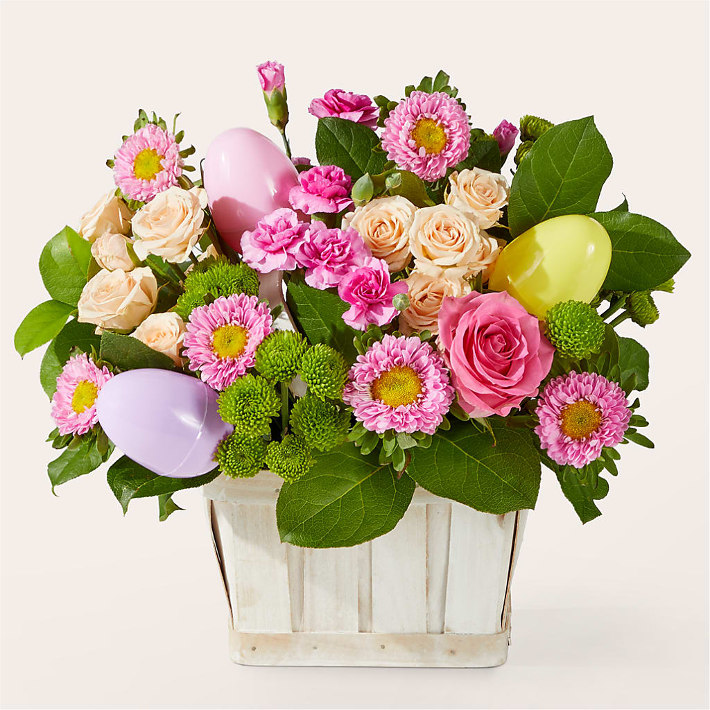 Get Eggcited Basket – ALMENDRO'S FLOWER, Kissimmee FL