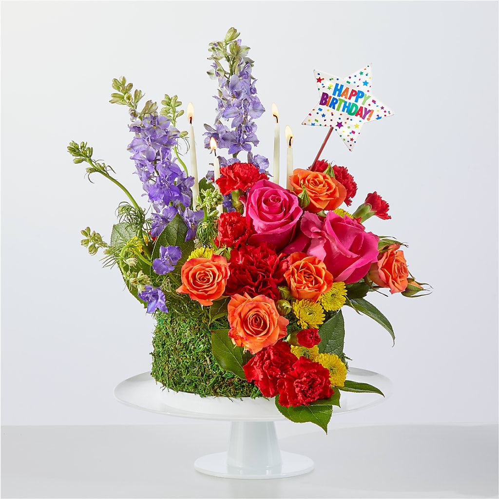 Best Year Yet Floral Cake – ALMENDRO'S FLOWER, Kissimmee FL