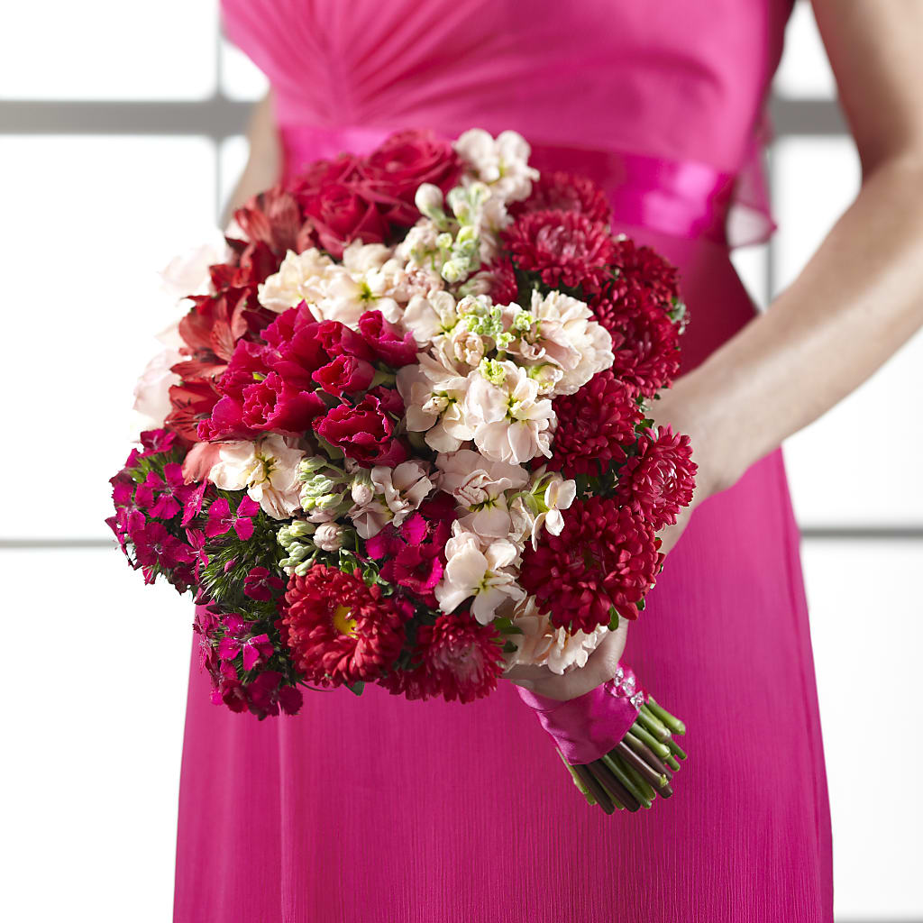 Pink Effervescence Bouquet – ALMENDRO'S FLOWER, Kissimmee FL