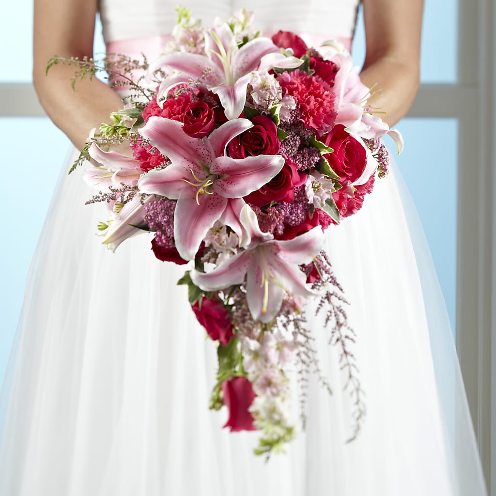 Lily & Rose Bouquet – ALMENDRO'S FLOWER, Kissimmee FL