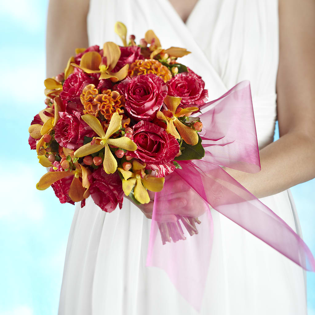 Brilliant Shades of Love Bouquet – ALMENDRO'S FLOWER, Kissimmee FL
