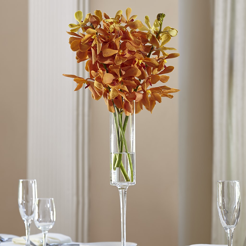 Orange Mokara Bouquet – ALMENDRO'S FLOWER, Kissimmee FL