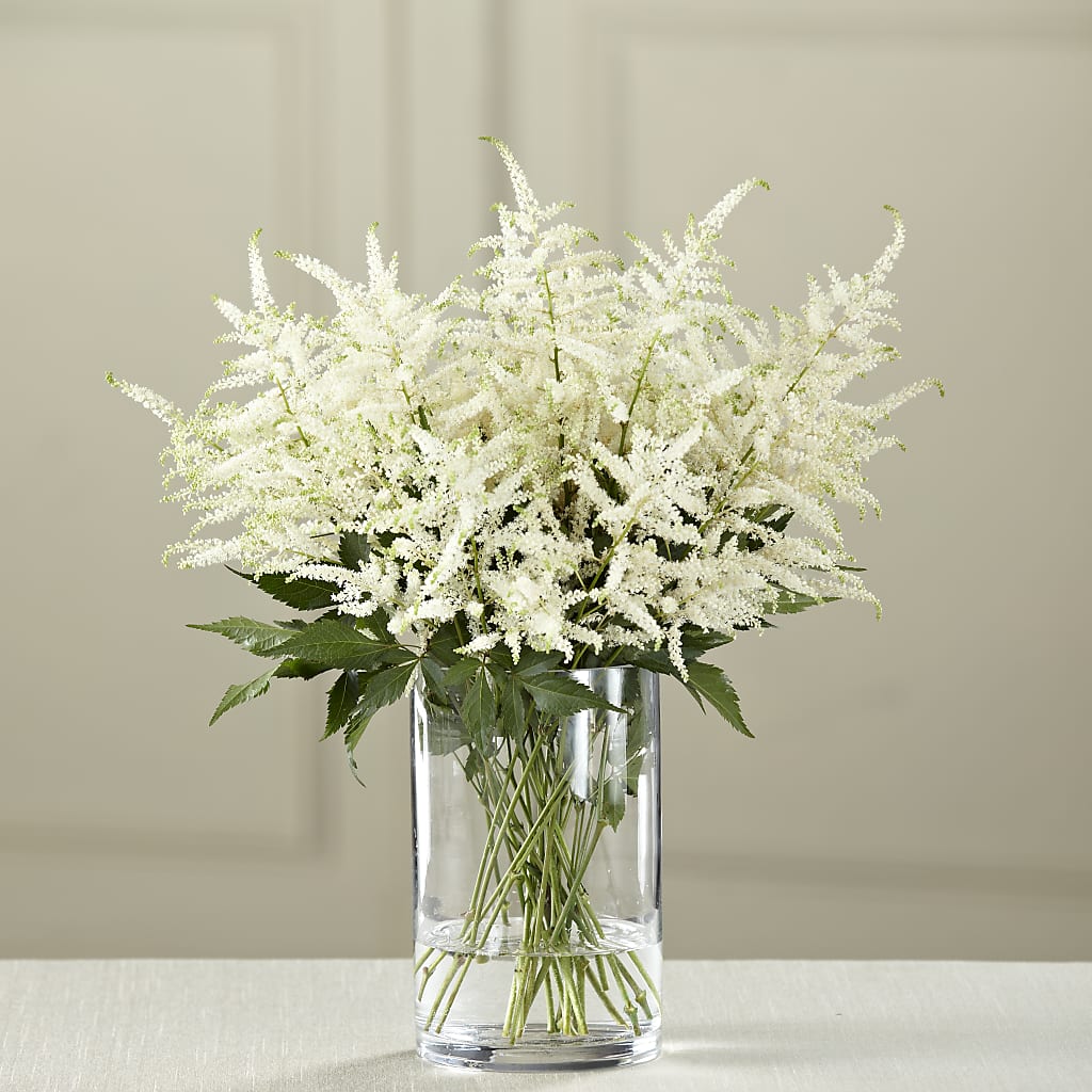 White Astilbe Bouquet – ALMENDRO'S FLOWER, Kissimmee FL