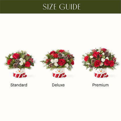 Jolly Snowman Bouquet – ALMENDRO'S FLOWER, Kissimmee FL