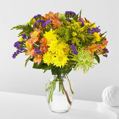 Marmalade Skies Bouquet – ALMENDRO'S FLOWER, Kissimmee FL