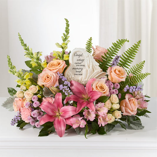 Gentle Light Arrangement – ALMENDRO'S FLOWER, Kissimmee FL