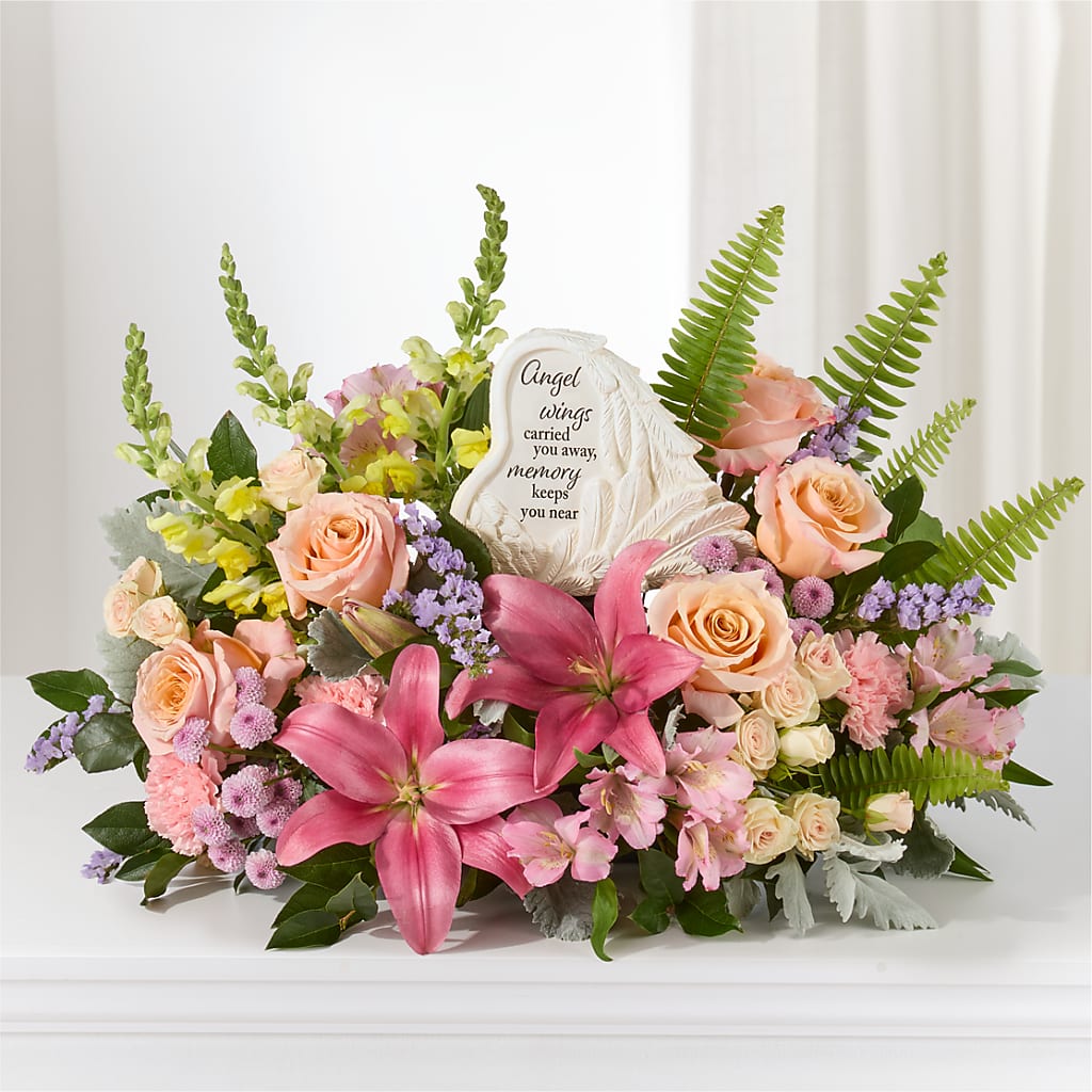 Gentle Light Arrangement – ALMENDRO'S FLOWER, Kissimmee FL