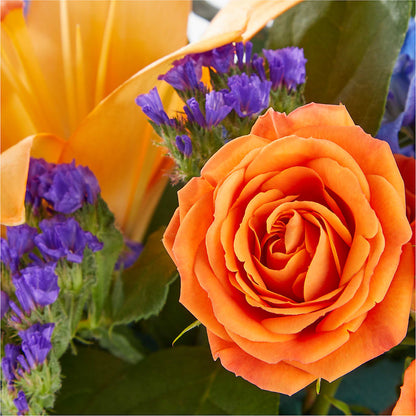 Radiant Citrus Box Bouquet – ALMENDRO'S FLOWER, Kissimmee FL