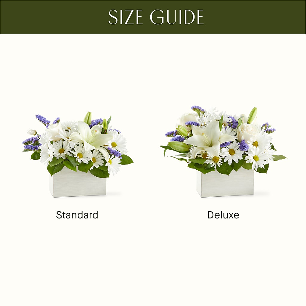 Beyond Blue Box Bouquet – ALMENDRO'S FLOWER, Kissimmee FL