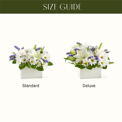 Beyond Blue Box Bouquet – ALMENDRO'S FLOWER, Kissimmee FL