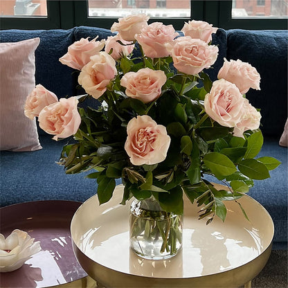 Long Stem Pink Rose Bouquet – ALMENDRO'S FLOWER, Kissimmee FL