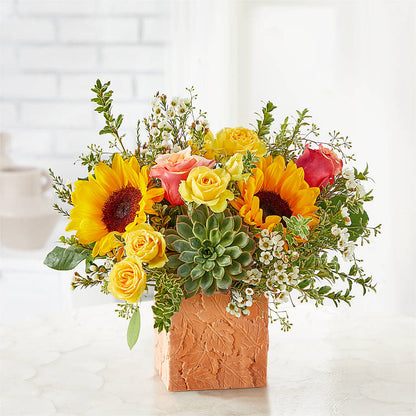 Sunflower Season Bouquet – ALMENDRO'S FLOWER, Kissimmee FL