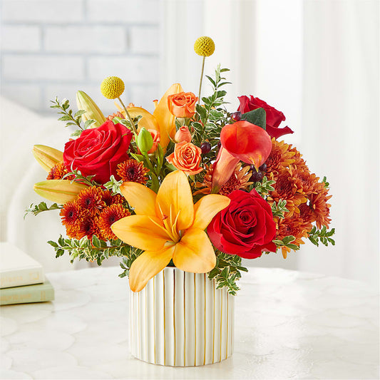 Scarlet Skies Bouquet – ALMENDRO'S FLOWER, Kissimmee FL