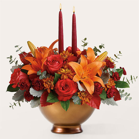 Fruits of Fall Centerpiece – ALMENDRO'S FLOWER, Kissimmee FL