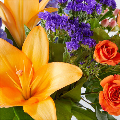 Radiant Citrus Bouquet – ALMENDRO'S FLOWER, Kissimmee FL