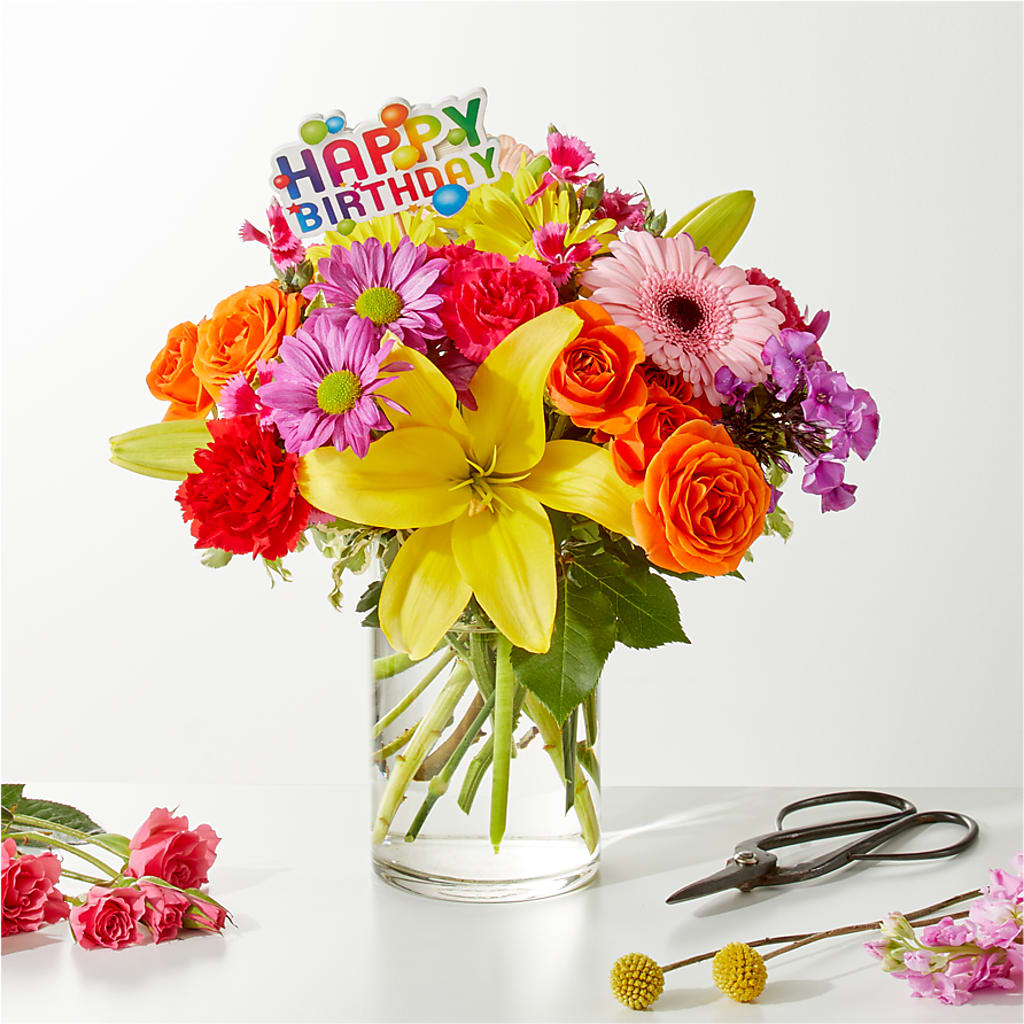 Cue the Confetti - A Florist Original – ALMENDRO'S FLOWER, Kissimmee FL