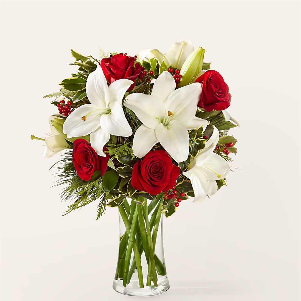 Sparkling Snowflakes Bouquet – ALMENDRO'S FLOWER, Kissimmee FL