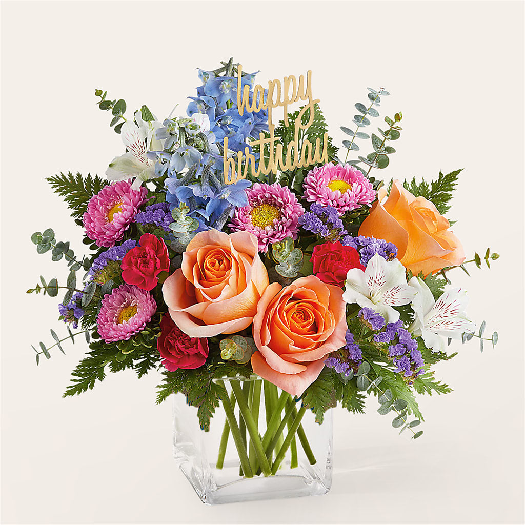 Birthday Bash Bouquet – ALMENDRO'S FLOWER, Kissimmee FL