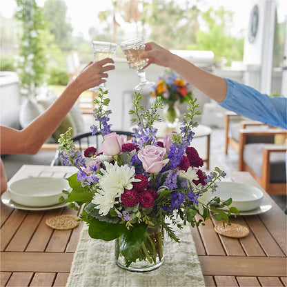 Violet Frost Bouquet – ALMENDRO'S FLOWER, Kissimmee FL