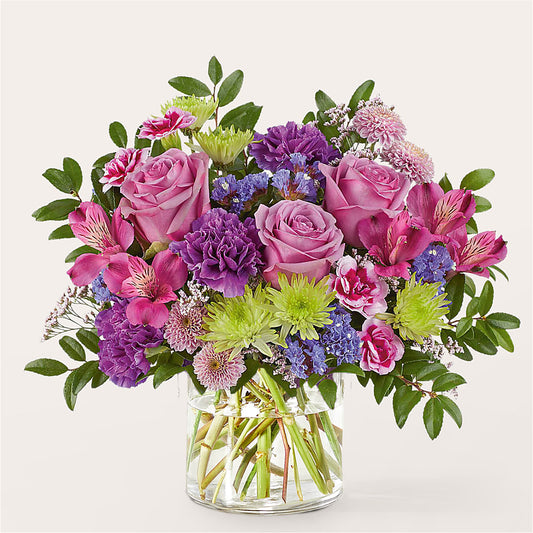 Glass Half Full Bouquet – ALMENDRO'S FLOWER, Kissimmee FL