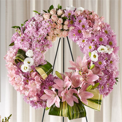 Gift of Warmth Wreath – ALMENDRO'S FLOWER, Kissimmee FL