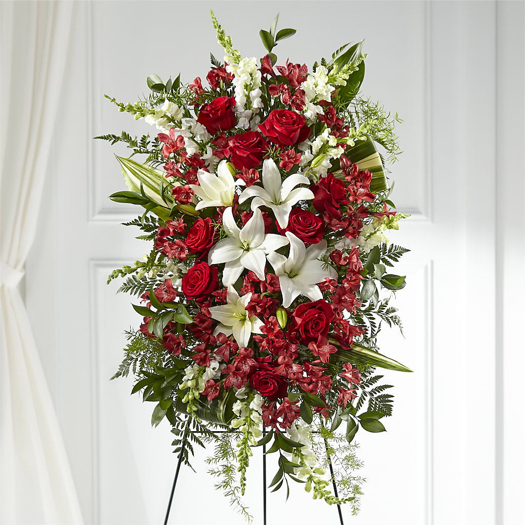 Everlasting Memory Standing Spray – ALMENDRO'S FLOWER, Kissimmee FL