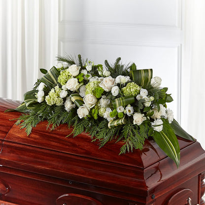 Hopeful Gesture Casket Spray – ALMENDRO'S FLOWER, Kissimmee FL