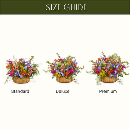Garden of Life Basket – ALMENDRO'S FLOWER, Kissimmee FL
