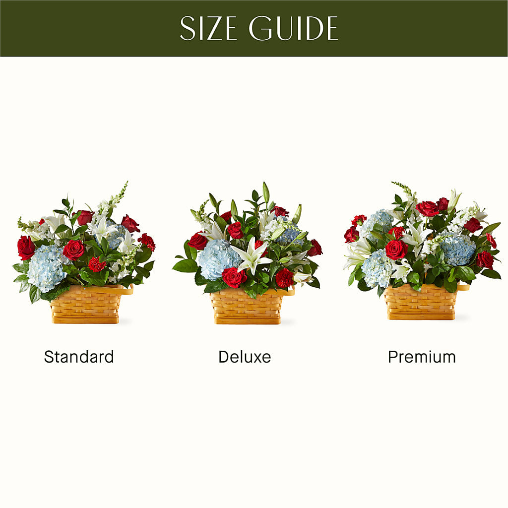 Greater Glory Basket – ALMENDRO'S FLOWER, Kissimmee FL