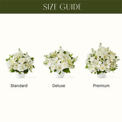 Peaceful Reflections Arrangement – ALMENDRO'S FLOWER, Kissimmee FL