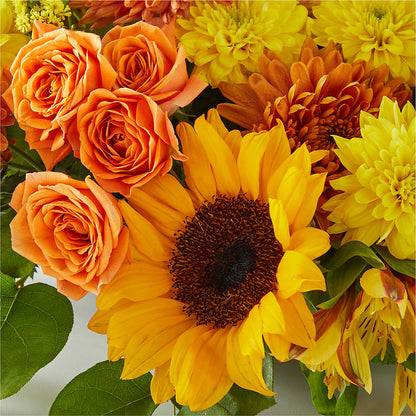 Autumn Harmony Centerpiece – ALMENDRO'S FLOWER, Kissimmee FL