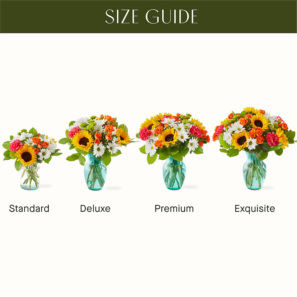 Sun-drenched Blooms Bouquet – ALMENDRO'S FLOWER, Kissimmee FL