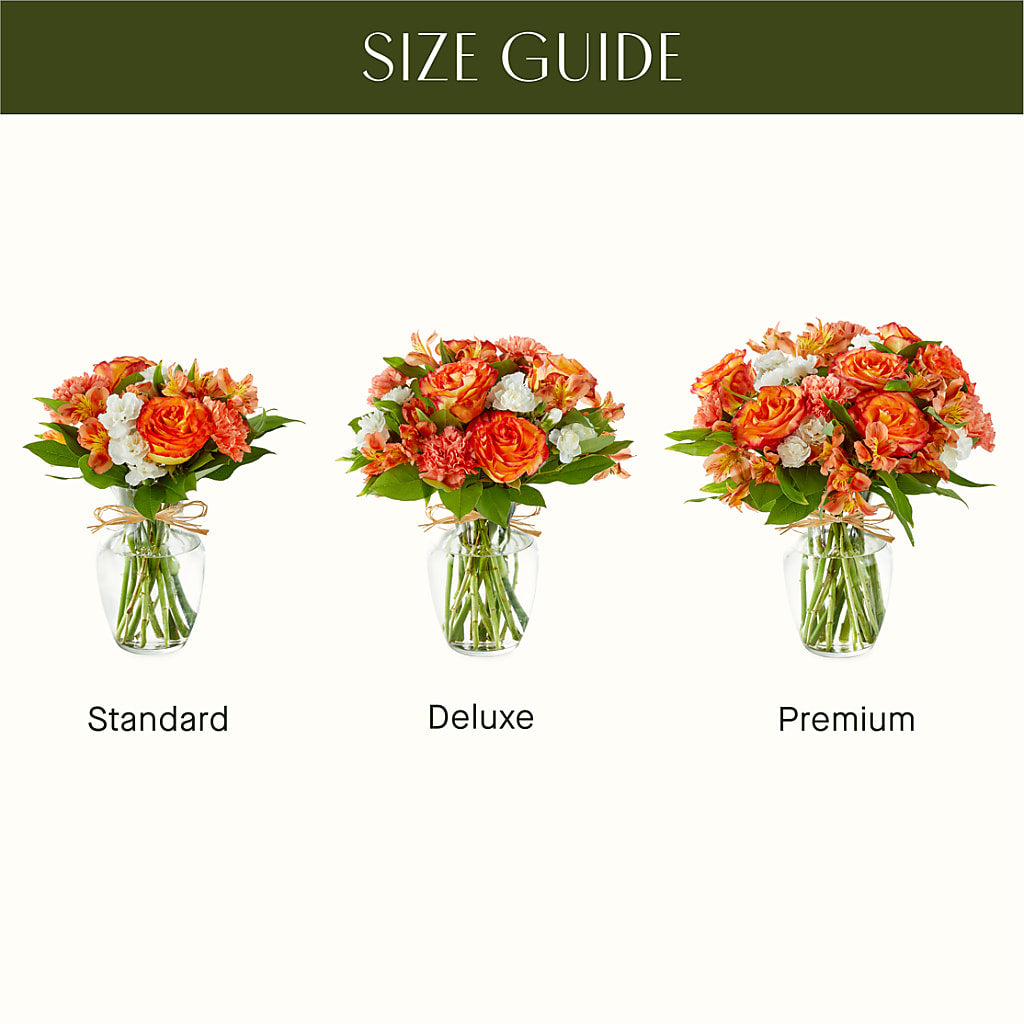 Apricot Glow Bouquet – ALMENDRO'S FLOWER, Kissimmee FL