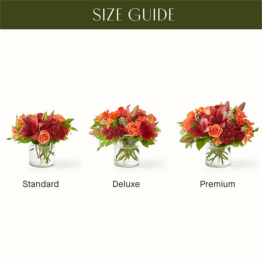 Crimson Leaves Bouquet – ALMENDRO'S FLOWER, Kissimmee FL